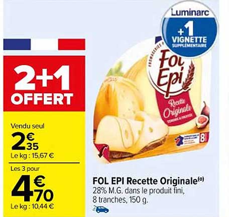 fol epi recette originale