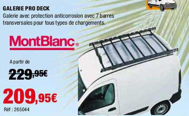 galerie pro deck mont blanc