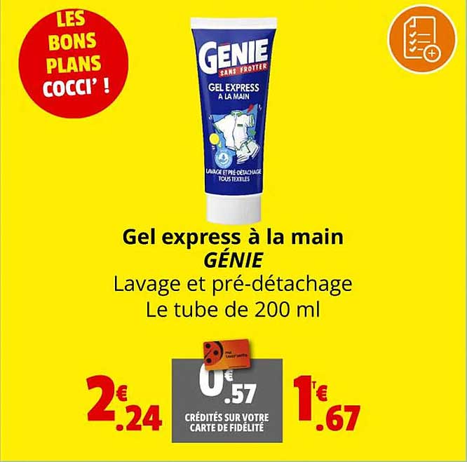 Gel Express à La Main Génie