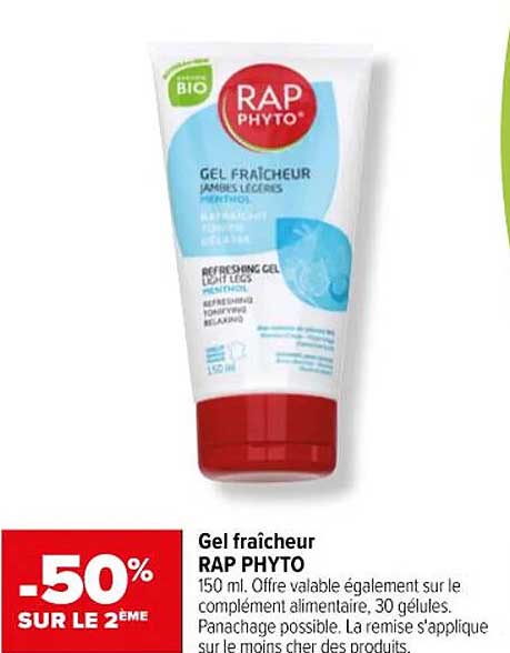 gel fraîcheur rap phyto