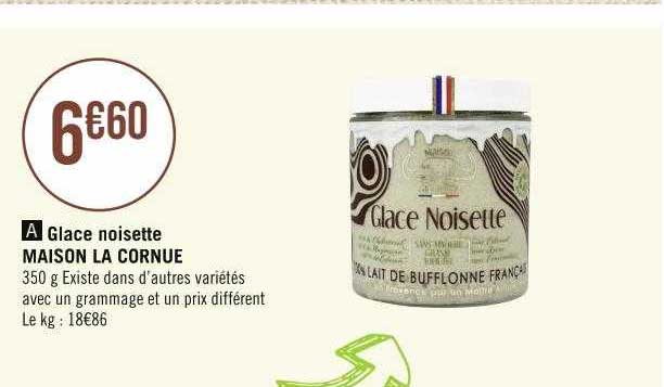 glace noisette maison la cornue