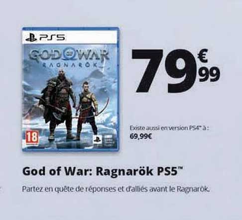 god of war : ragnarök ps5