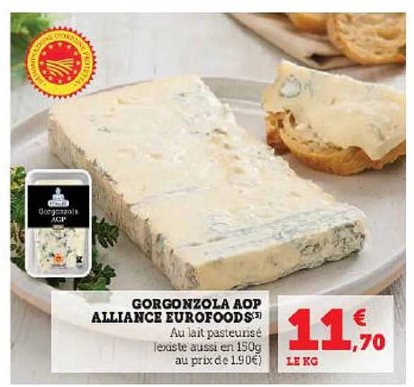 gorgonzola aop alliance eurofoods