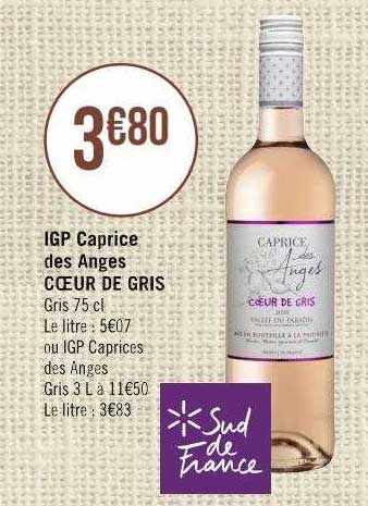 Igp Caprice Des Anges Cœur De Gris