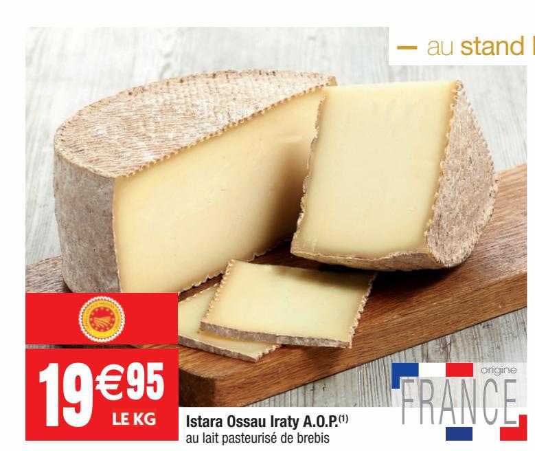 istara ossau iraty a.o.p