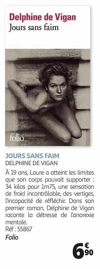 jours sans faim - delphine de vigan