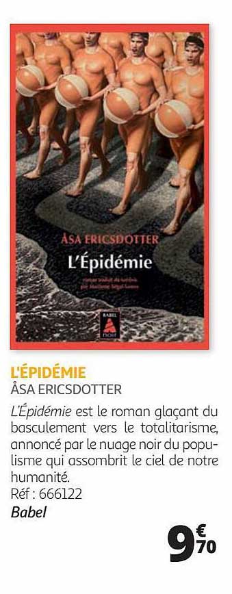l'épidémie - äsa ericsdotter