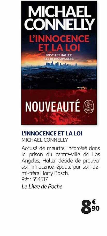 l'innocence et la loi - michael connelly
