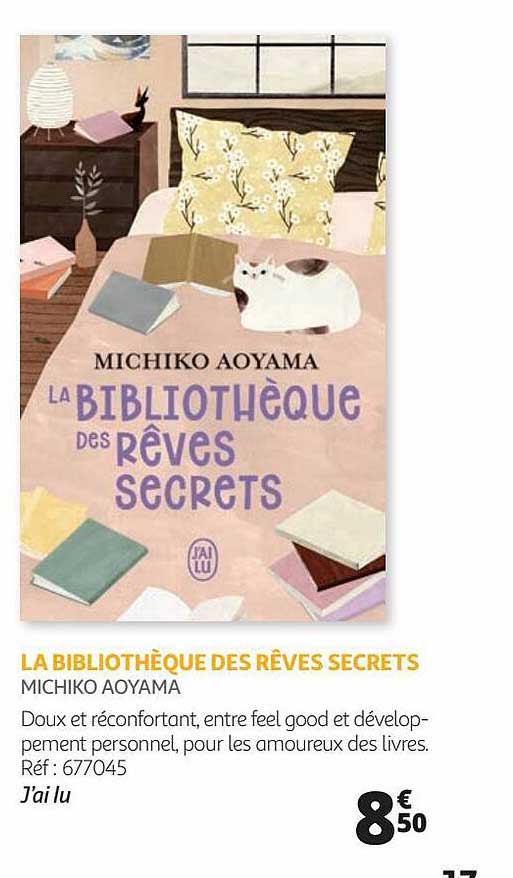 la bibliothèque des rêves secrets - michiko aoyama