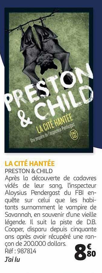 la cité hantée - preston & child