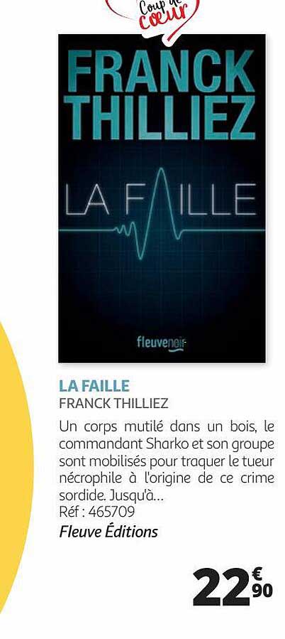 la faille - franck thilliez