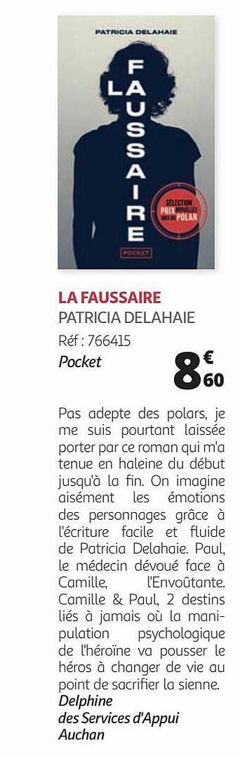 la faussaire - patricia delahaie