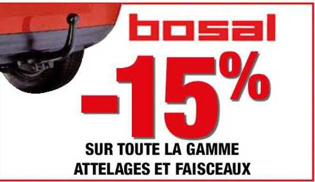 la gamme attelages et faisceaux bosal