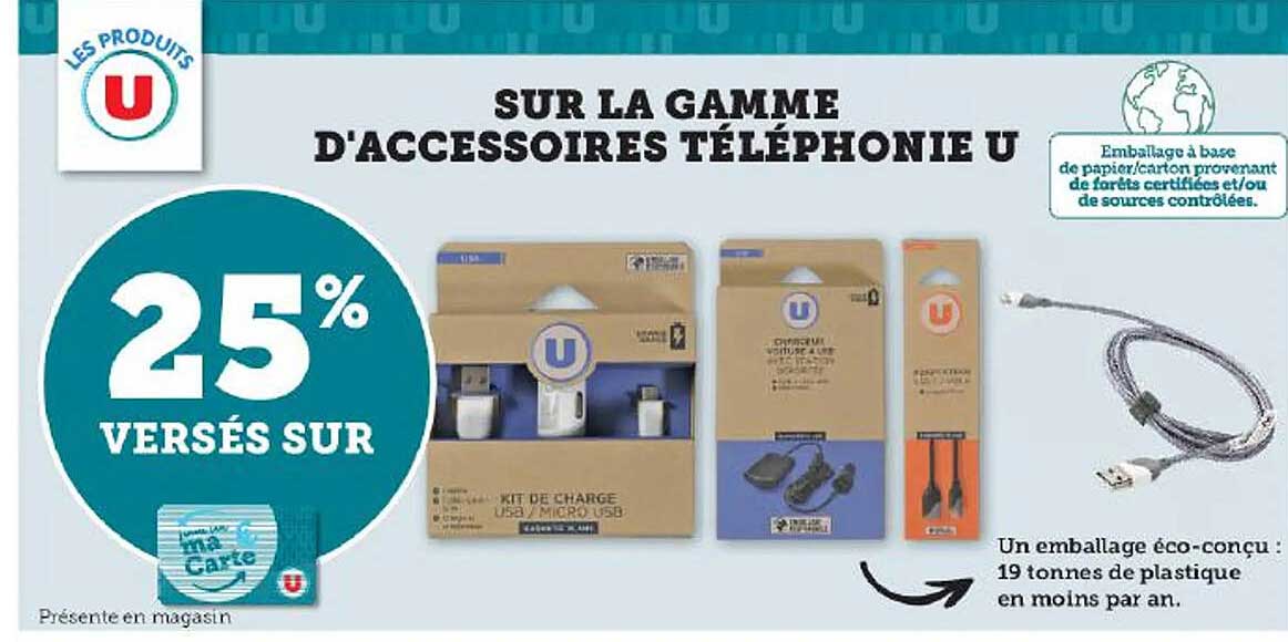 la gamme d'accessoires téléphonie u