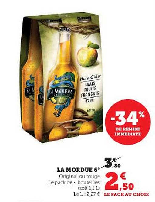 la mordue 6°