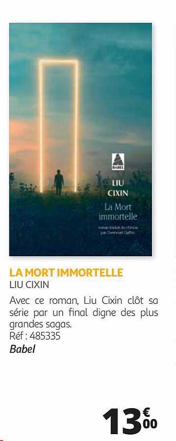 la mort immortelle - liu cixin