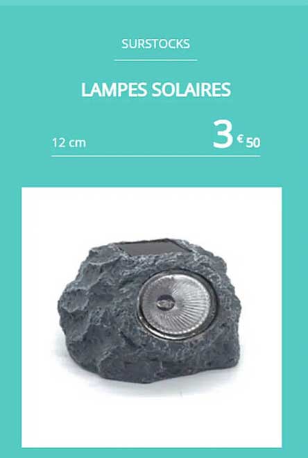 lampes solaires