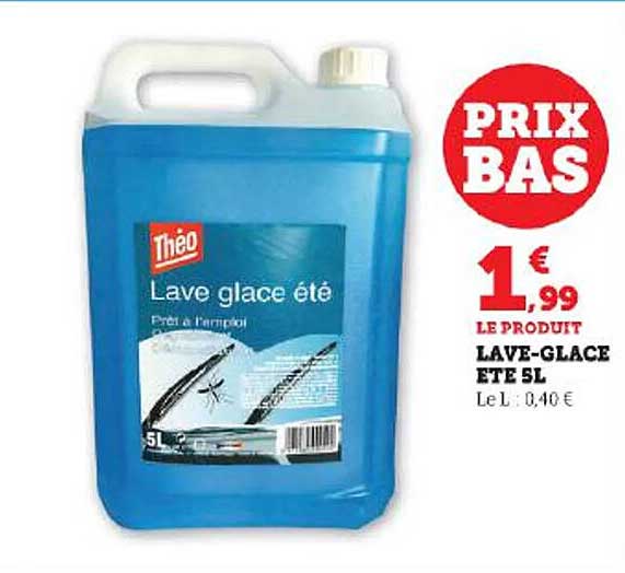 lave-glace été 5l théo
