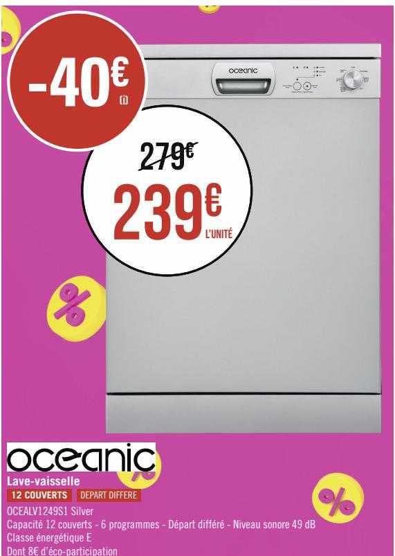lave-vaisselle océanic