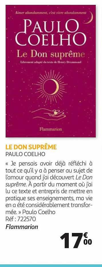 le don suprême - paulo coelho