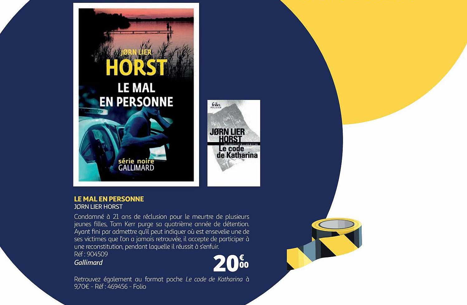 le mal en personne - jorn lier horst