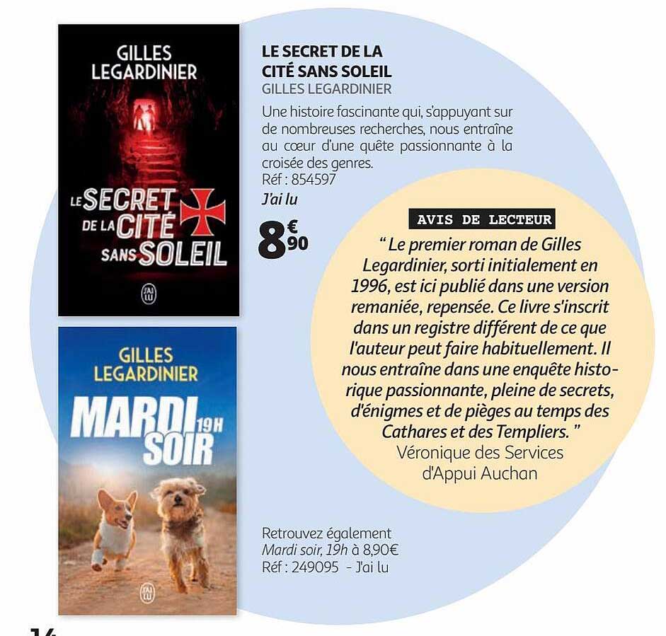 le secret de la cité sans soleil - gilles legardiner