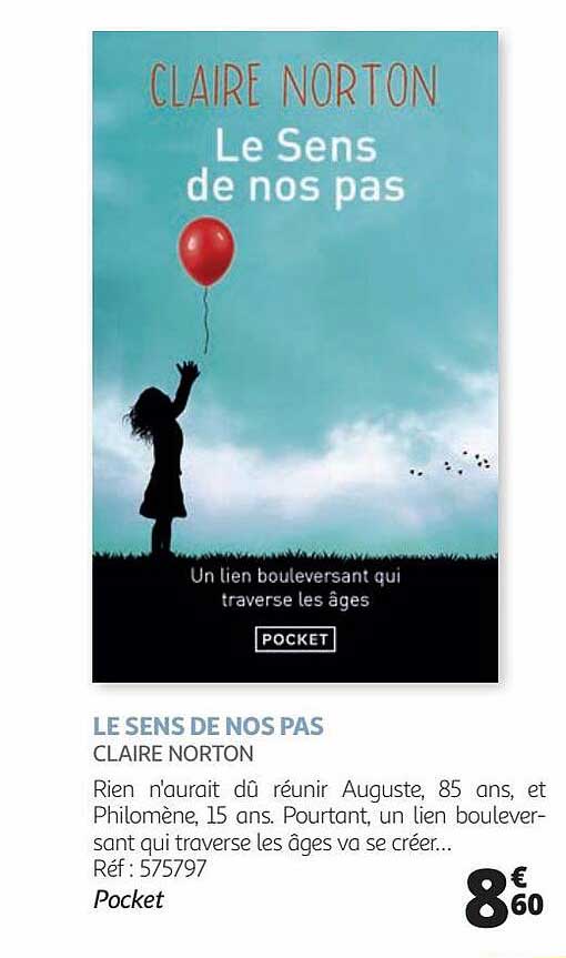 le sens de nos pas - claire norton