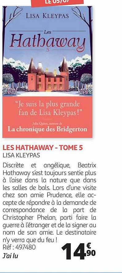 les hathaway - tome 5 - lisa kleypas
