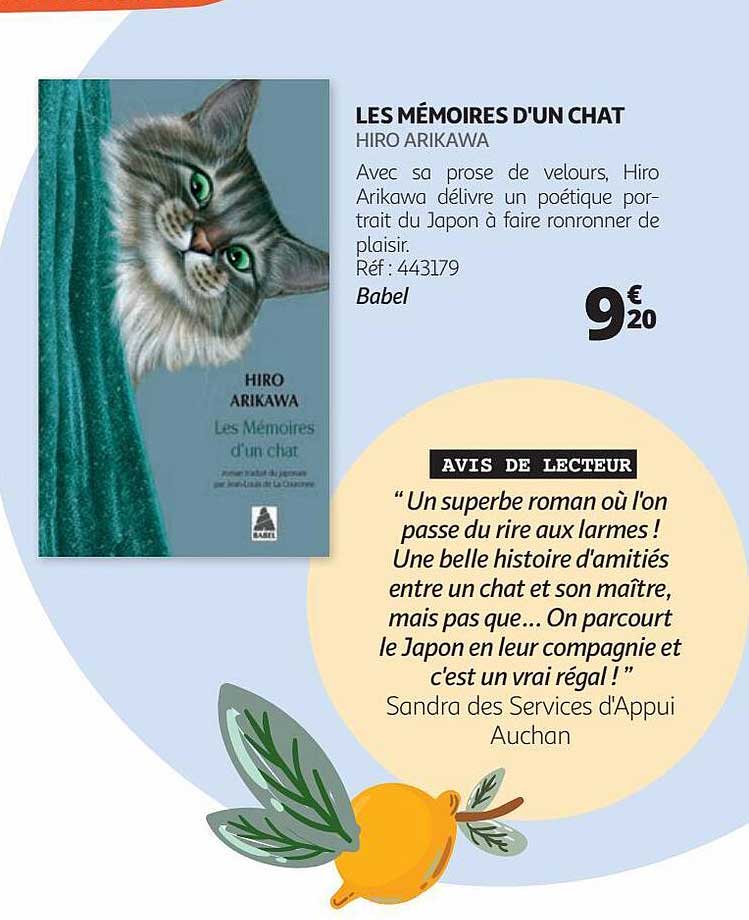 les mémoires d'un chat