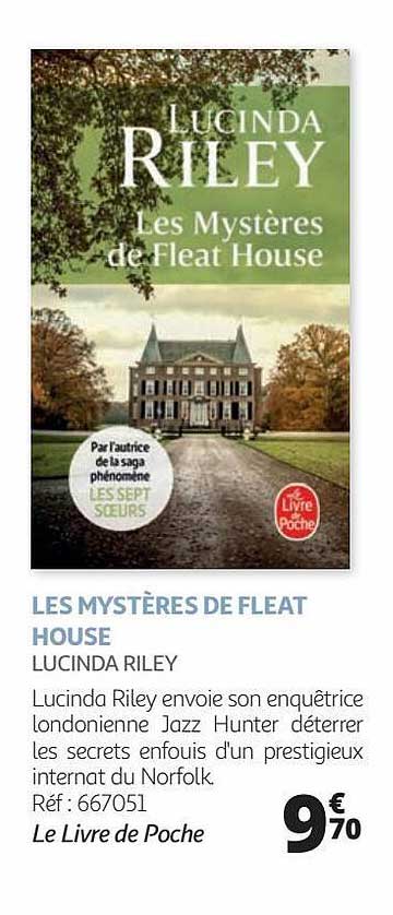 les mystères de fleat house - lucinda riley