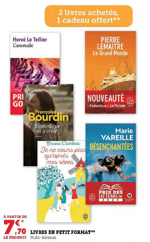 livres en petit format