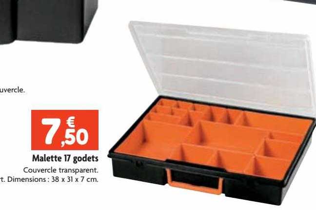 malette 17 godets