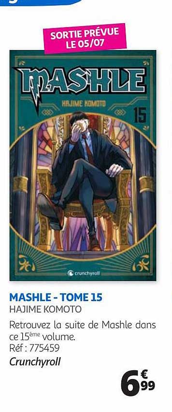 mashle - tome 15 - hajime komoto