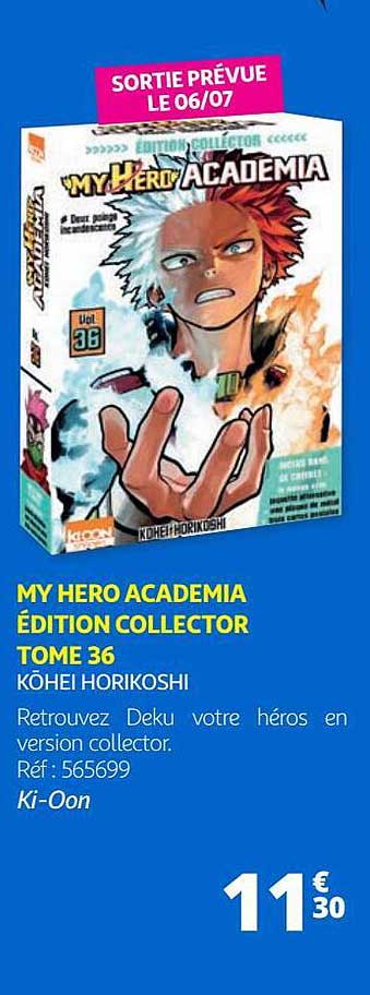 my hero academia édition collector tome 36 - köhei horikoshi