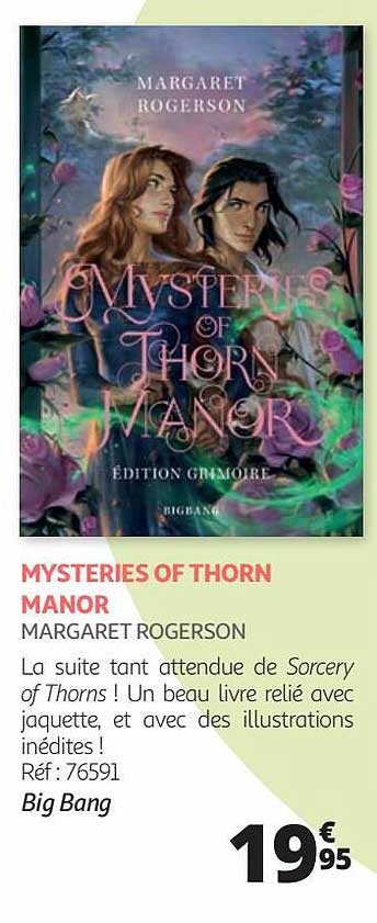 mysteries of thorn manor - margaret rogerson
