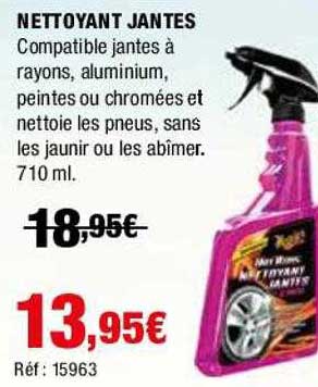 nettoyant jantes meguiars