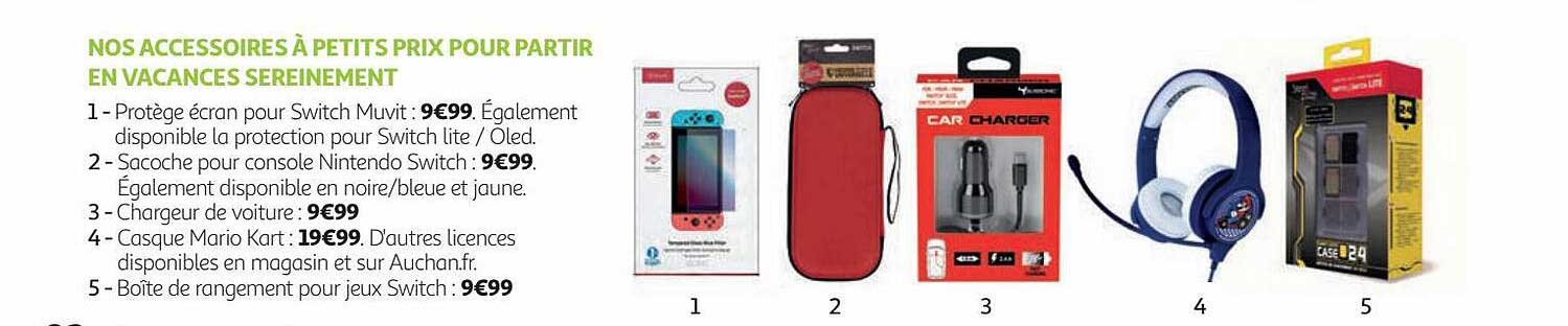 nos accessoires à petits prix pour partir en vacances sereinement