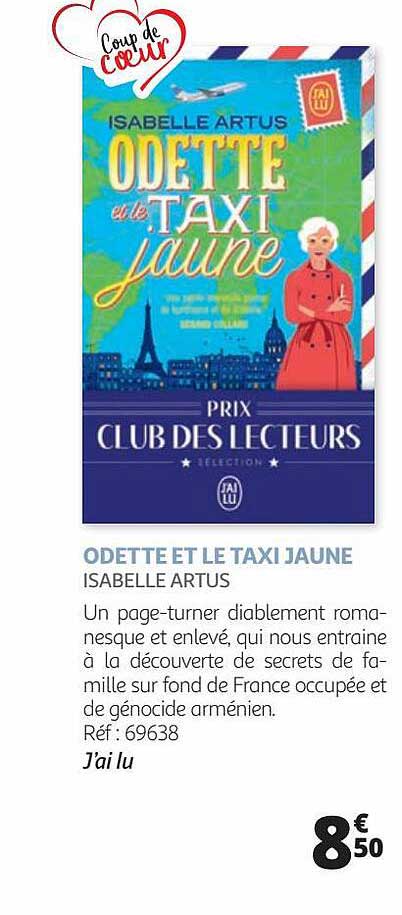 Odette Et Le Taxi Jaune - Isabelle Artus