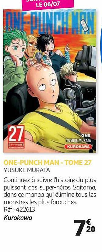 one-punch man - tome 27 yusuke murata