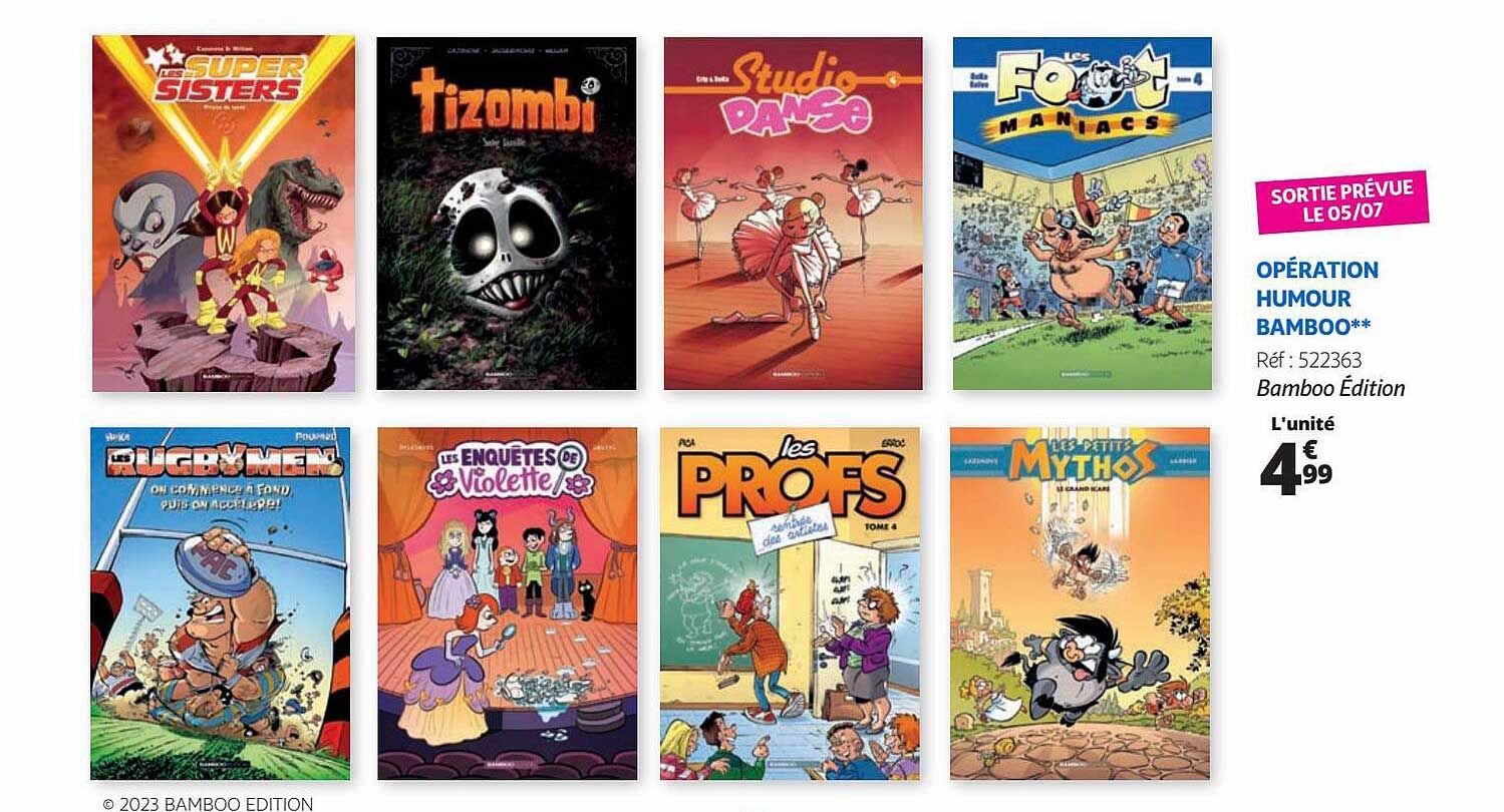 opération humour bamboo
