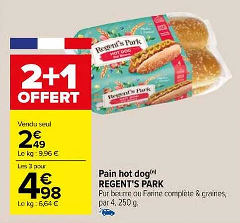 pain hot dog regent's park