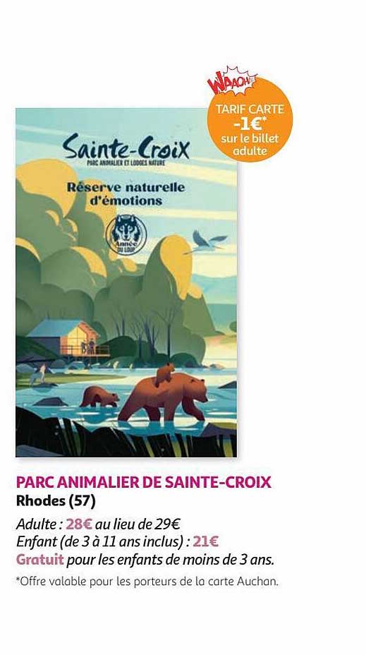 parc animalier de sainte-croix