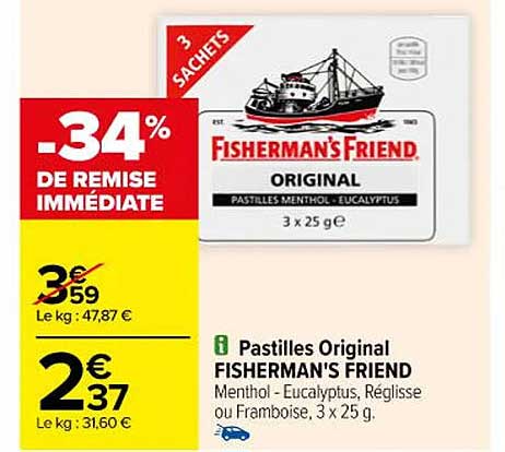 pastilles original fisherman's friend