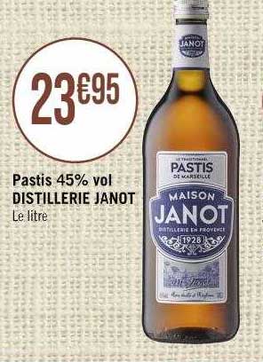 pastis distillerie janot