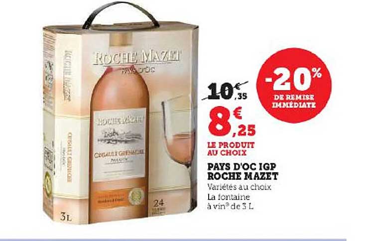 pays d'oc igp roche mazet