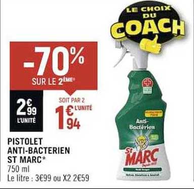 pistolet anti-bacterien st marc