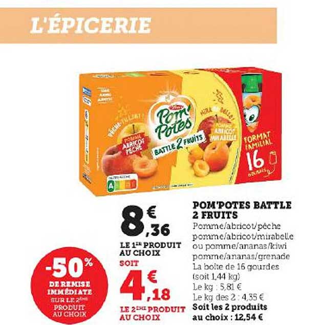 pom'potes battle 2 fruits