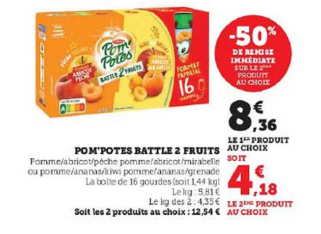pom'potes battle 2 fruits