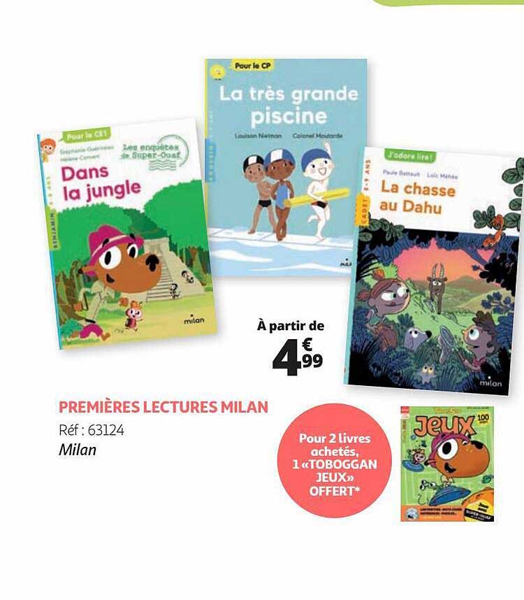 premières lectures milan