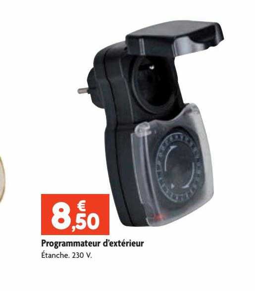 programmateur d'extérieur